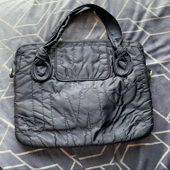 MARC BY MARC JACOBS Quartz Black Nylon 13” Laptop Bag (No strap) - Picture 2 of 5